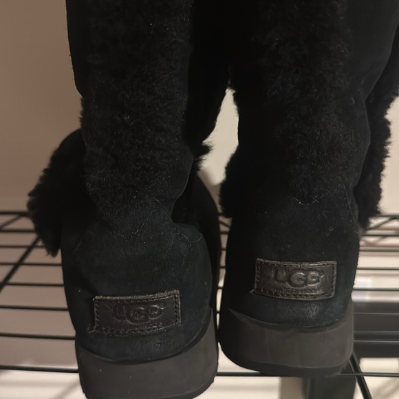 UGG Black Sunburst Tall Boots - Picture 3 of 6